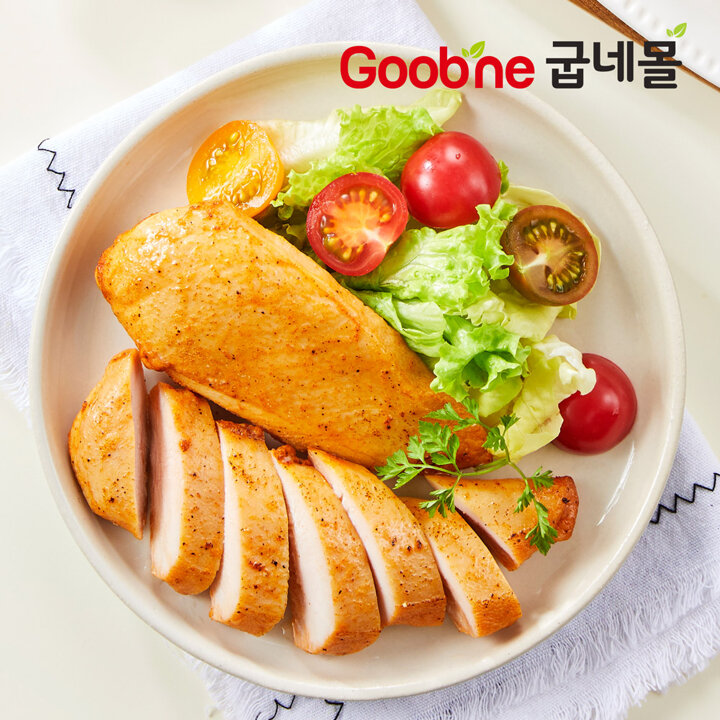 (G)[굽네] 오븐구이 통 닭가슴살 2종 20팩 맛보기 TL71