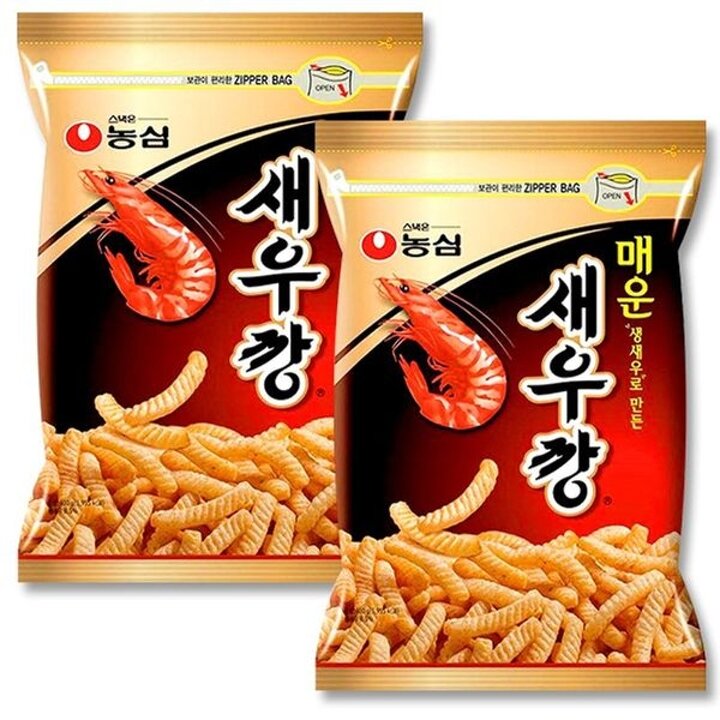농심 매운새우깡 400g x 2입[34055112]