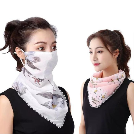 33460849-쉬폰스카프트렌디마스크등산골프햇빛가리개