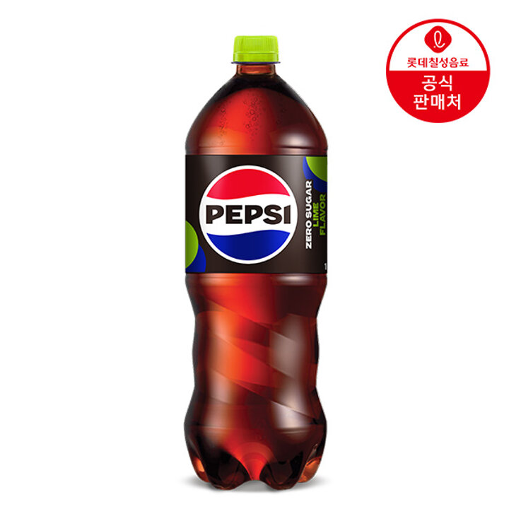 [본사직영] 롯데 펩시콜라 제로슈거 라임향 1.5L x 12펫