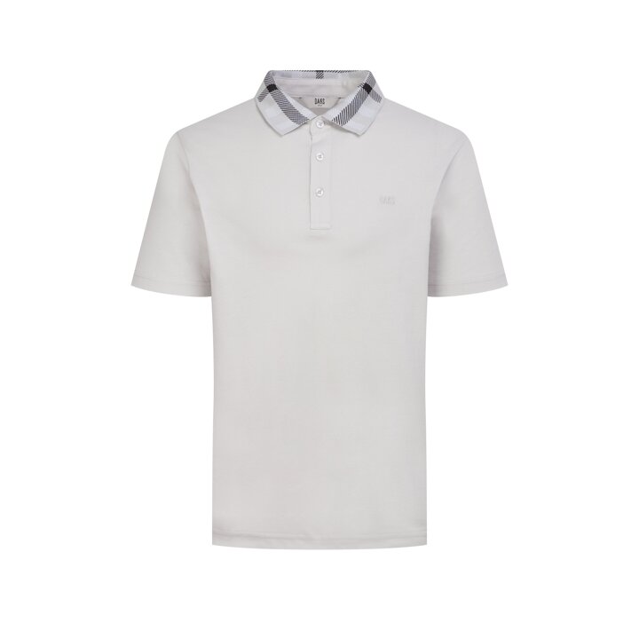 닥스 골프 남성 그레이 로고자수 면혼방 반팔폴로티셔츠 (WGTS5B410G1)