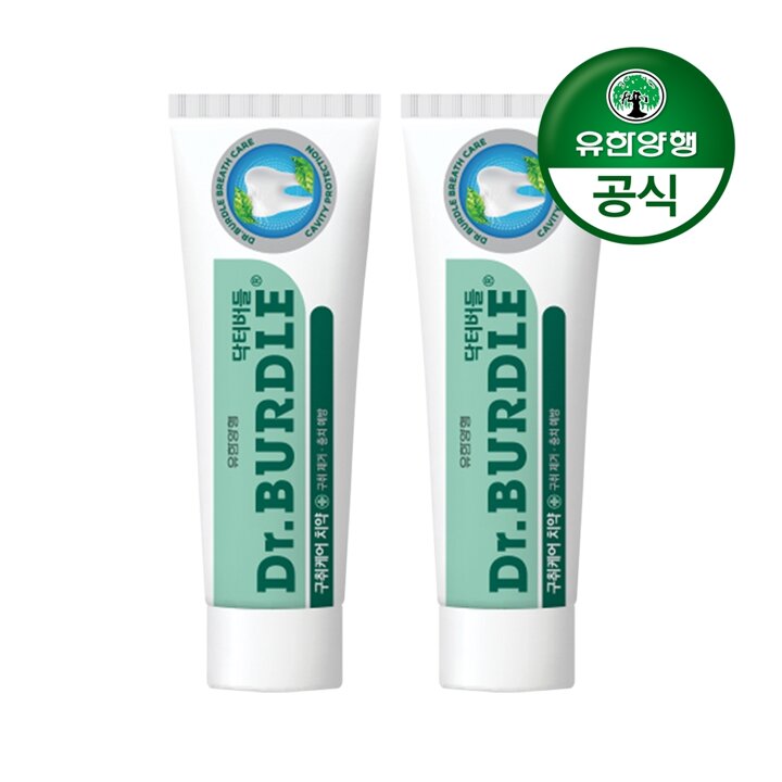 [유한양행]닥터버들 구취케어 치약 100g 2개