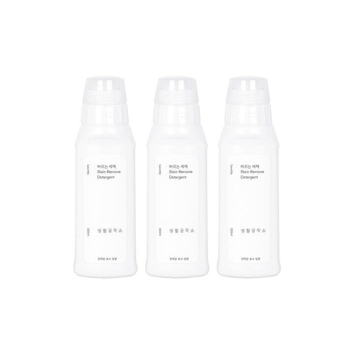 [생활공작소] 바르는 세제 220ml x 3개