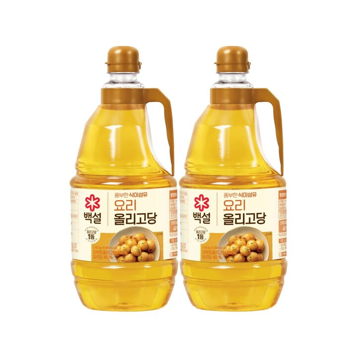 CJ 백설 요리 올리고당 2.45kg x2개