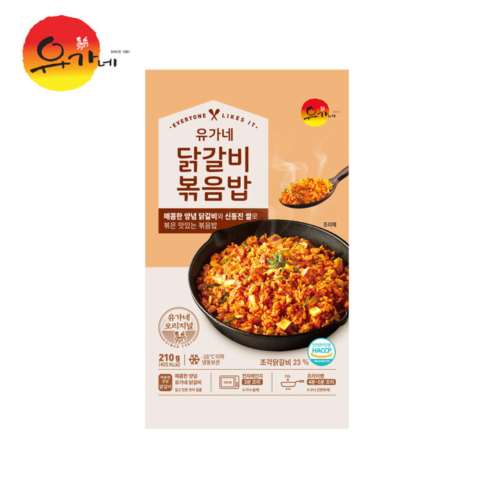 I유가네 닭갈비 볶음밥 210g x 4팩