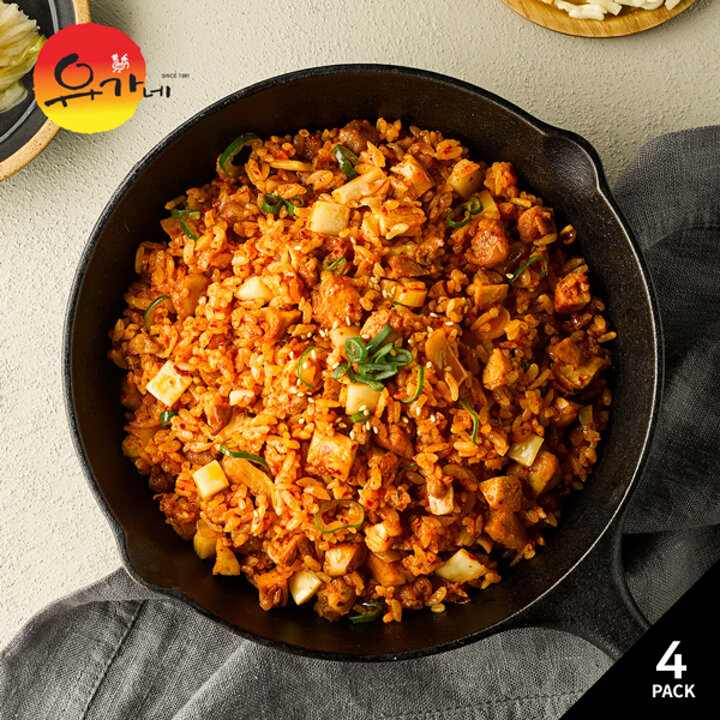 I유가네 닭갈비 볶음밥 210g x 4팩