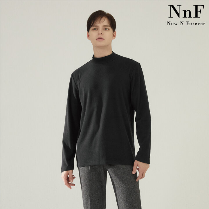 (남성) NNF 23FW 기모 모크넥 티셔츠 5종 