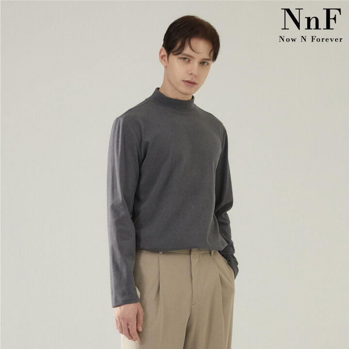 (남성) NNF 23FW 기모 모크넥 티셔츠 5종 