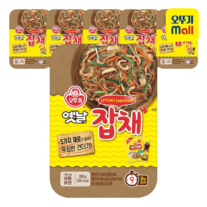 [본사직영] 오뚜기 옛날잡채 328g 6개