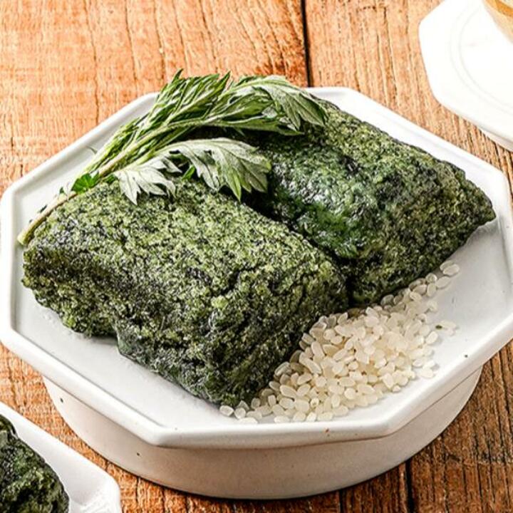 [개별포장] 진도 해풍 쑥으로 만든 쫀득포슬 해풍 쑥설기 1kg