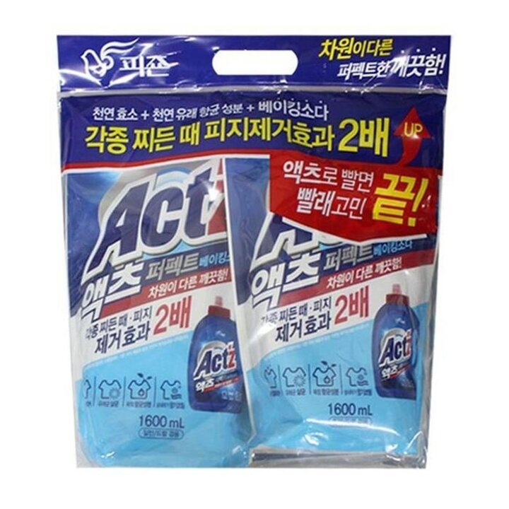 3.2L겸용액츠세탁세탁기빨래리필세제