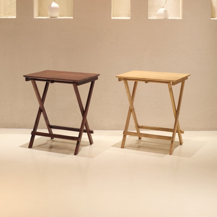 동서가구 모먼트 원목 브라운 접이식 테이블 DF927239