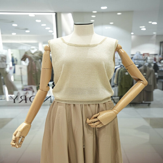 패션플러스[724453] [BCBG] 트윙클 슬리브리스 (A6M5K320) (P003813561)