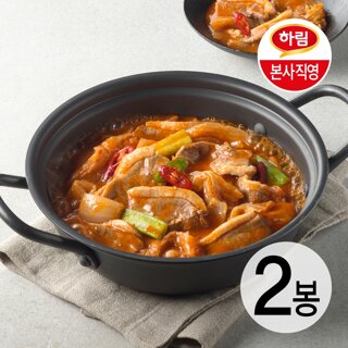 하림 냄비요리 오리두루치기 600g 2봉