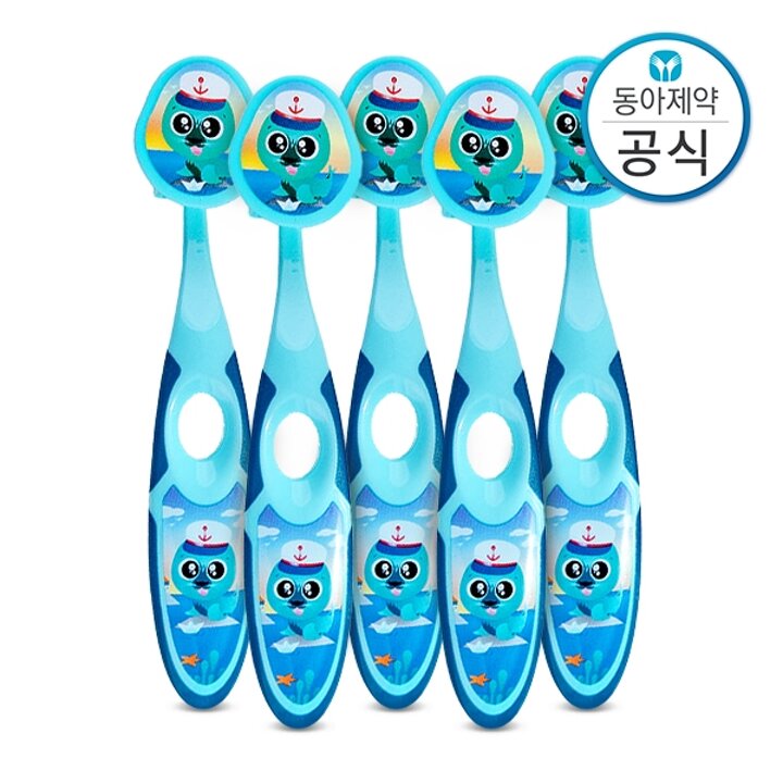 조르단 유아칫솔 스텝 2단계 3-5세 5개