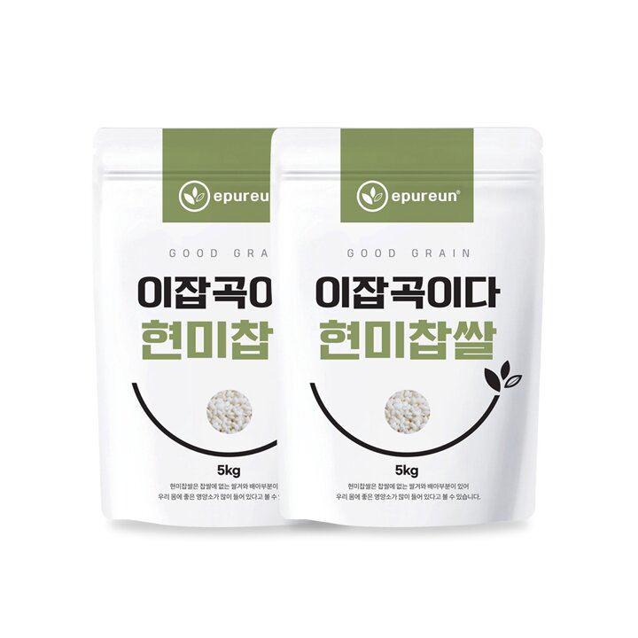[이잡곡이다] 국산 현미찹쌀 5kg 2봉