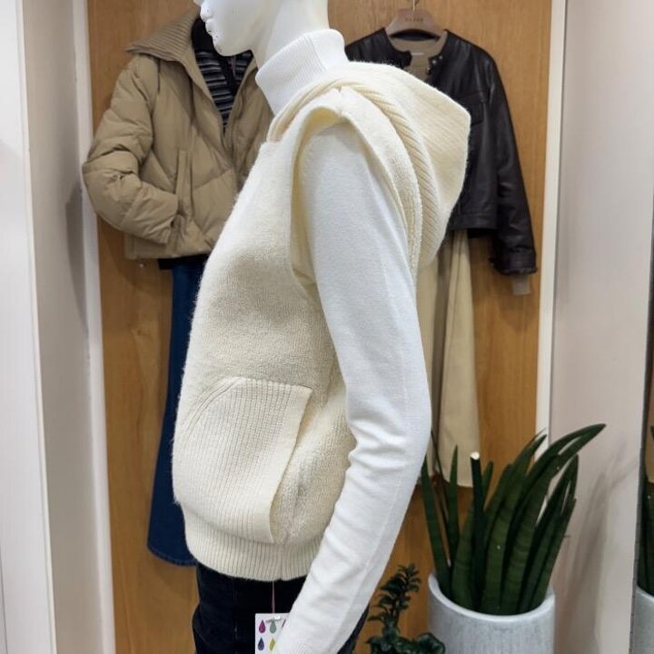 클리지DP01보들포켓후드조끼집업대동백화점CP9WKV03