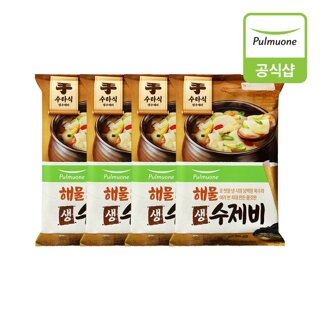 풀무원 해물생수제비367g 4개(8인)
