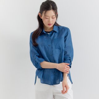 [지센] (3컬러) 라미 솔리드 셔츠 LCWSP622