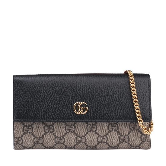 [GUCCI] GG 마몽트 체인 장지갑 546585 17WAG 1283