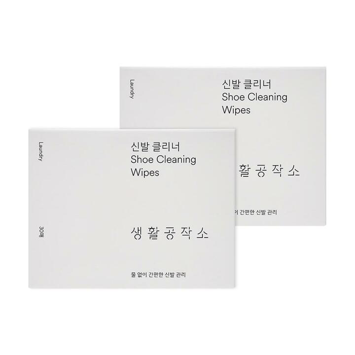 [생활공작소] 신발 클리너 30매입 x 2개