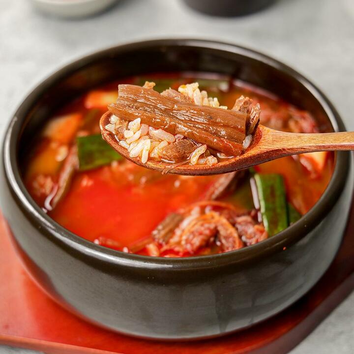 집밥장인 얼큰육개장 더 블랙 600g X 3팩 
