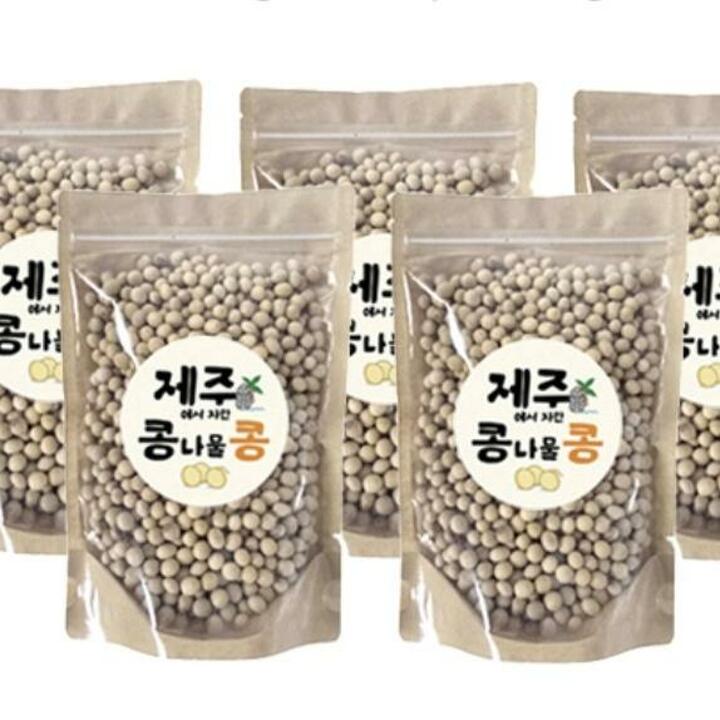 제주에서 자란 콩나물 재배 세트(콩나물콩 400gX5봉+콩나물 재배기) 홈쇼핑 방송 기념
