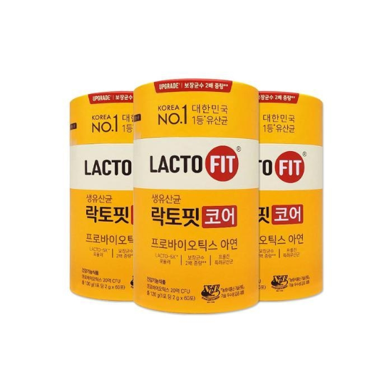 종근당건강락토핏생유산균코어2g60포3개/mjc