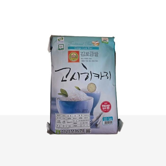 (주)셀러허브 [탐라마켓협력사] 김포금쌀 고시히카리 특등급 백미 20kg