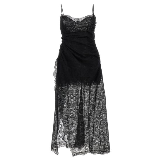 [해외배송] 26SS 에르마노 설비노 원피스 ER335820BM BLACK