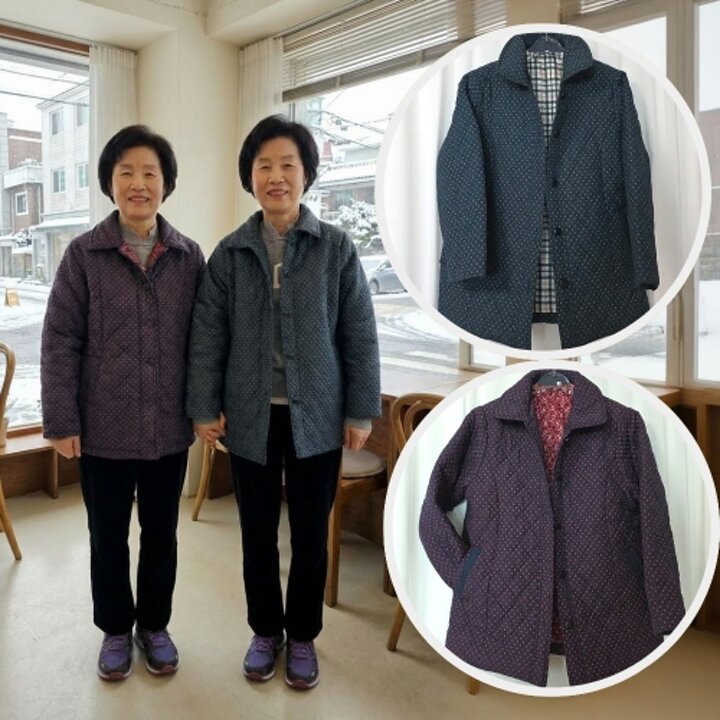 할마방한패딩점퍼 할머니겨울자켓 생신 선물 80대90대