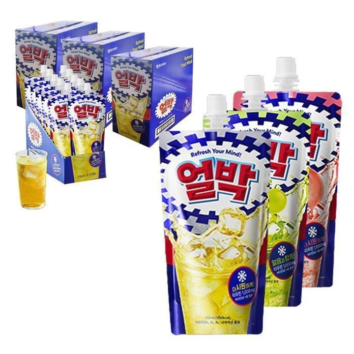 동아제약 얼박 40팩 스 얼음 박카스 스파우트형 (39377295A)