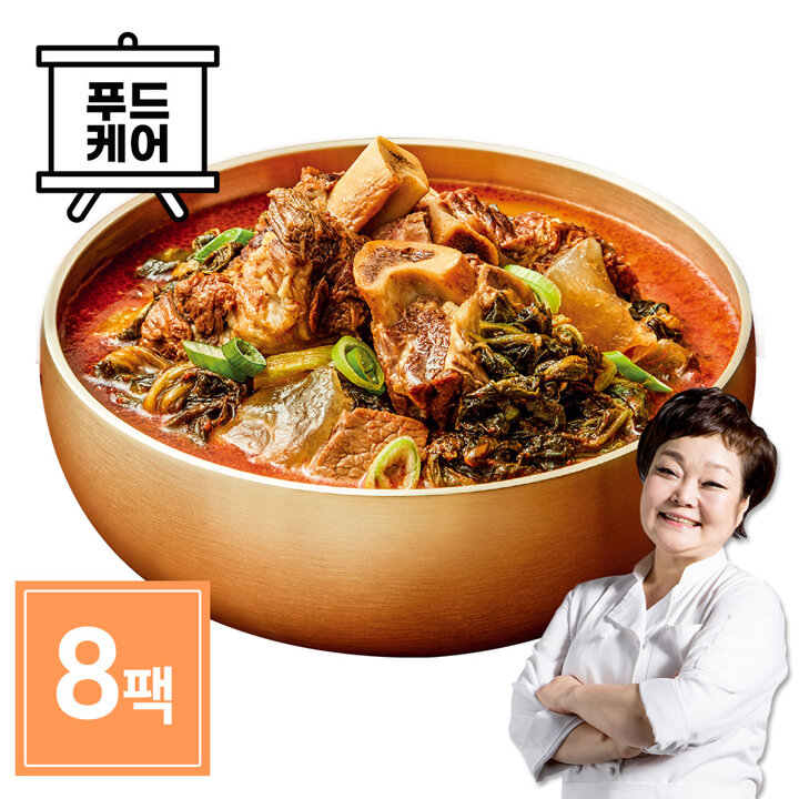 (G)빅마마 이혜정의 일품 소한마리 우거지탕 750g x 8개