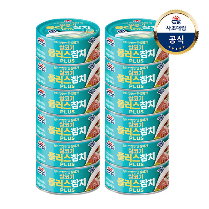 사조대림ㅣ살코기플러스참치 150g x12캔
