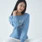 [지센] (2컬러) 원포인트 맨투맨 LCTSO227