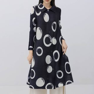 플라라 (88까지)플리츠버블서클버튼원피스