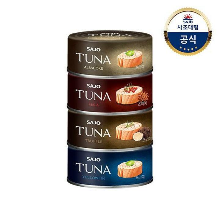 사조대림ㅣ프리미엄참치 100g x8개 /황다랑어/마라/트러플/알바코