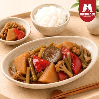 [마녀바스켓] 신선 모듬 야채절임 500g (간장 초절임 장아찌) 1팩