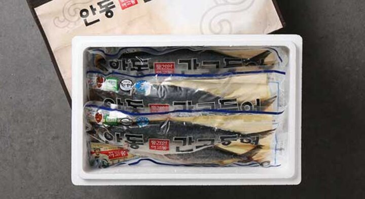 [작심밀도]이동삼 안동참간고등어세트 700g 2손(4마리) /설선물세트