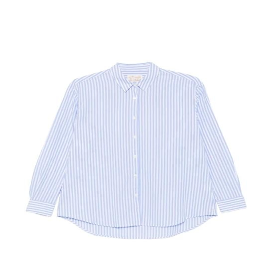 [해외배송] 26SS 세인트바쓰 셔츠 BRIG005 01934L COTTON STRIPES V SNOO