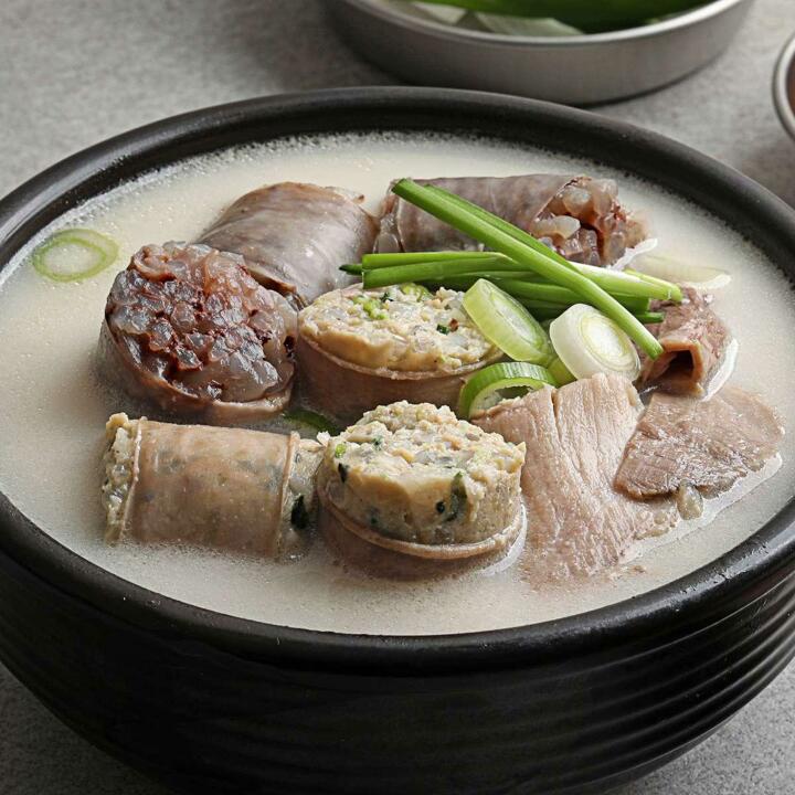 [무보까국밥] 국내산 한우사골 한돈 순대국 600g x 3팩, 한식명장 부산맛집