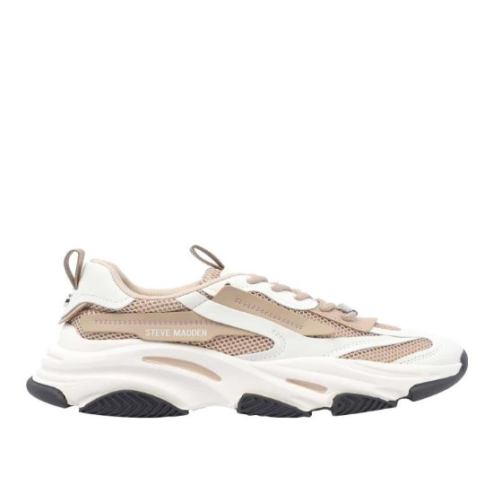 [해외배송] 25SS 스티브매든 스니커즈 POSSESSIONIRISHCREAMWHT Beige