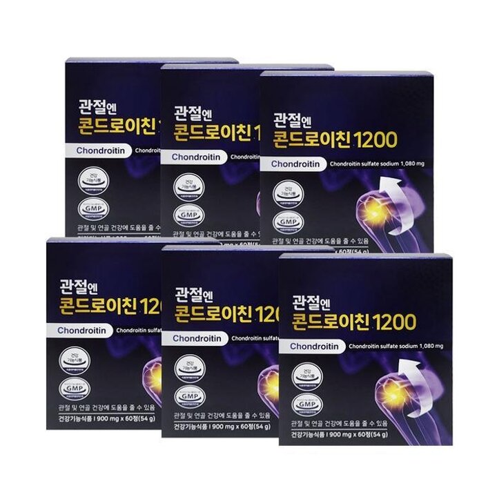 주영엔에스관절엔콘드로이친1200900mgx60정6박스Ss