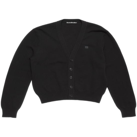 25SS 아크네 스튜디오 가디건 C60104900 BLACK DOM