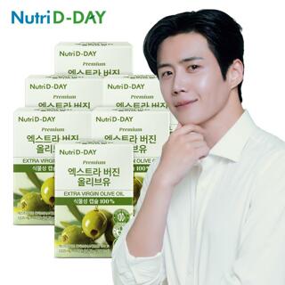 뉴트리디데이 프리미엄 엑스트라 버진 올리브유 30캡슐 x 6개 6개월분