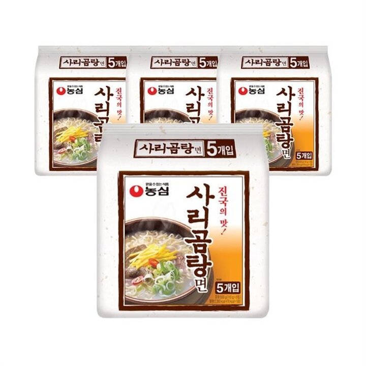 농심사리곰탕면110g20개