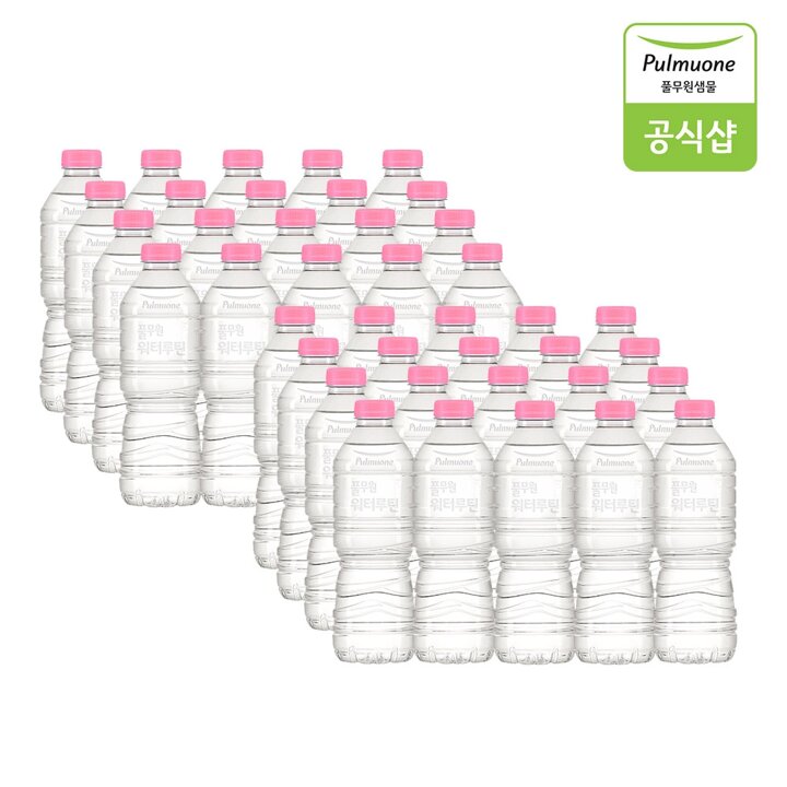 [G] 풀무원 워터루틴 무라벨 생수 500ml X 40병
