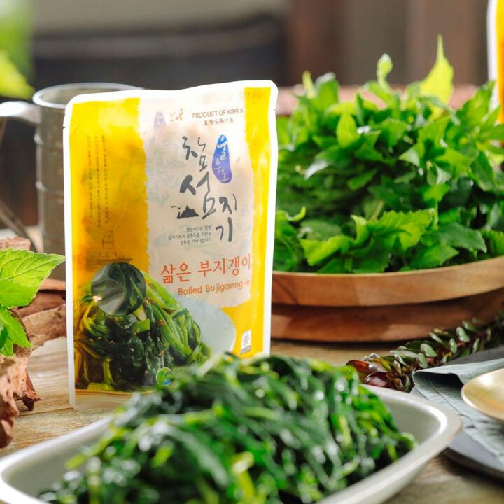 [참섬지기] 울릉도 청정나물 삶은 부지갱이 500g