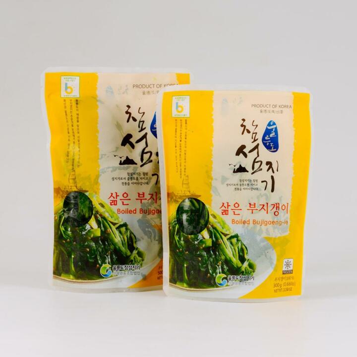 [참섬지기] 울릉도 청정나물 삶은 부지갱이 500g