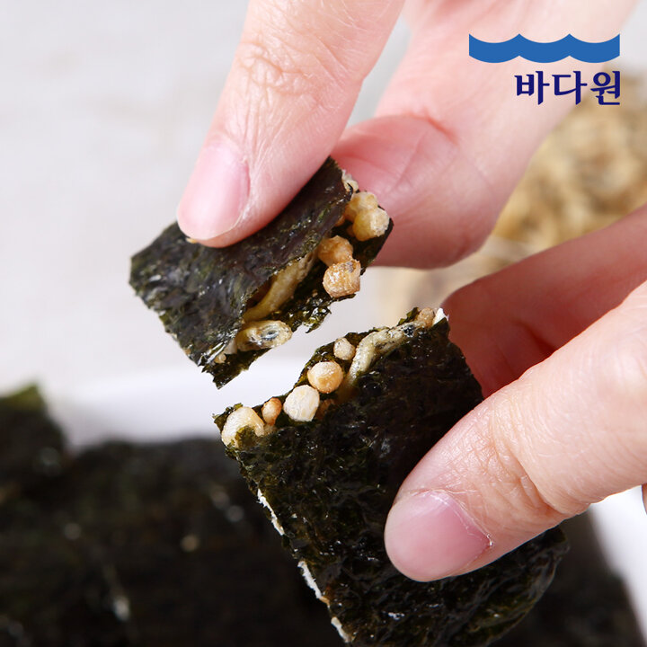 [바다원] 한입만 멸치 김스낵 25g x 3봉